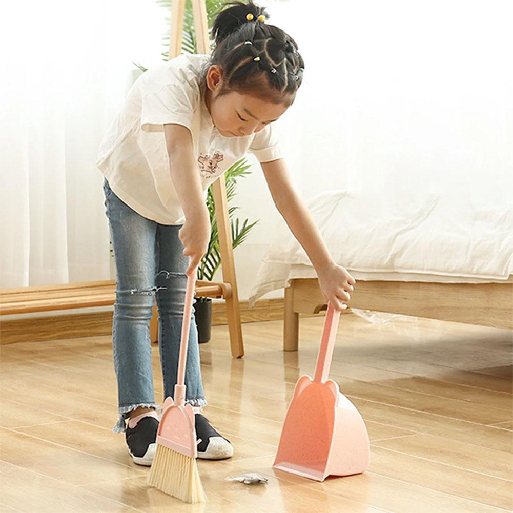 어린이 놀이 집 장난감 미니 빗자루와 쓰레받이 재미있는 - Kids Outdoor Broom 리뷰 및 가격