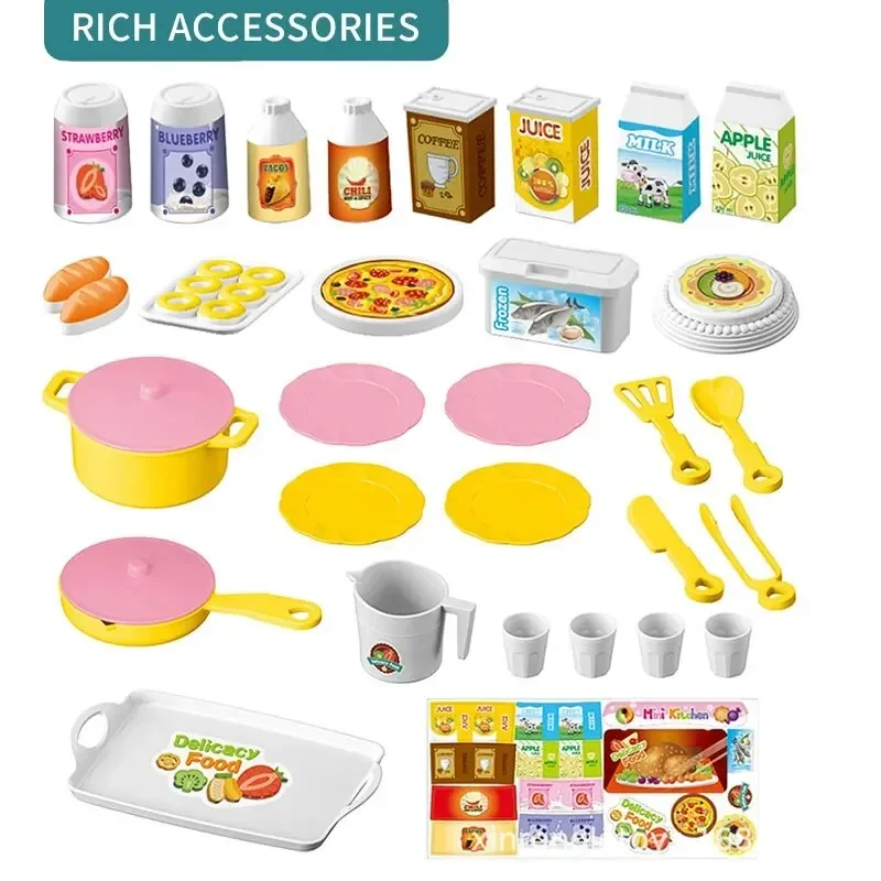 미니 주방 놀이 세트, DIY 조립식, 실제 요리와 유 - Kids Outdoor Kitchen Accessories 리뷰 및 가격