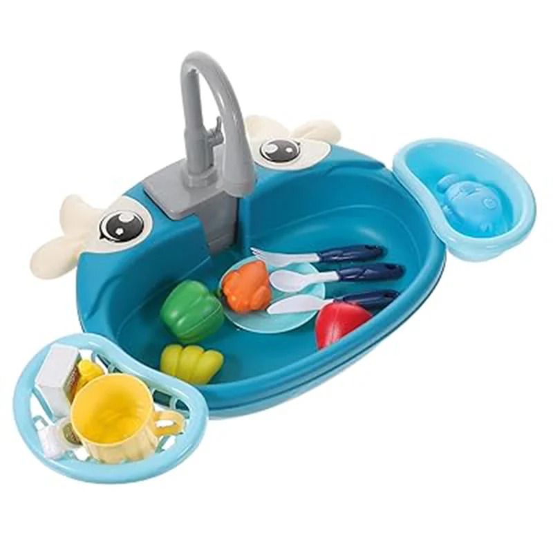유아용 전기 순환식 물놀이 주방 세트, 식기세척기 싱크 - Kids Outdoor Kitchen Accessories 리뷰 및 가격