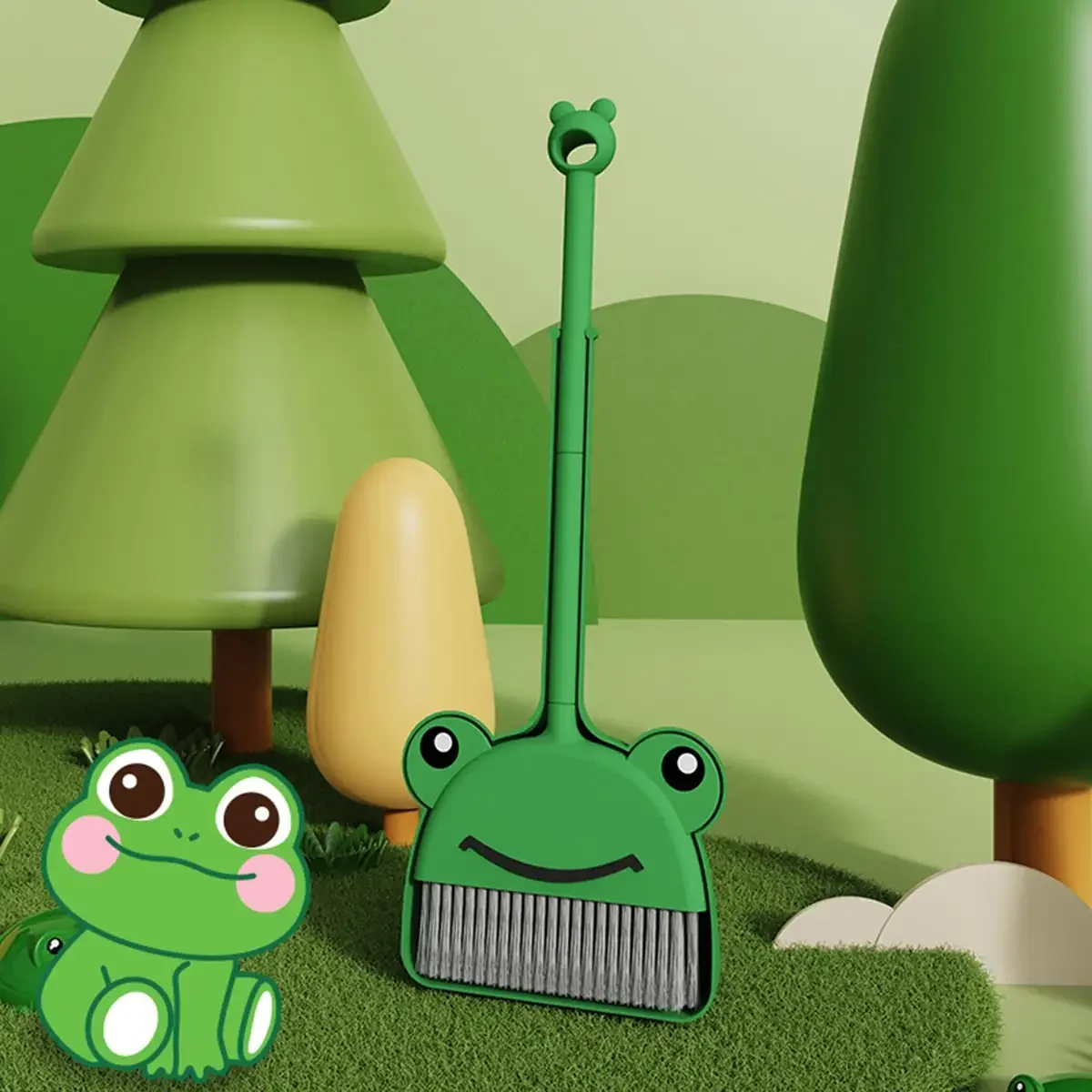 어린이를 위한 쓰레받기가 포함된 미니 빗자루 1세트,  - Kids Outdoor Broom 리뷰 및 가격